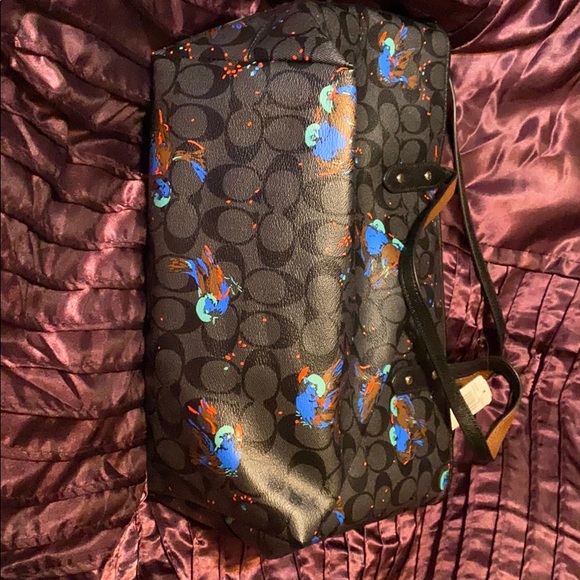 Authentic Coach Bag: Signature Bird City Zip Tote - Picture 5 of 11